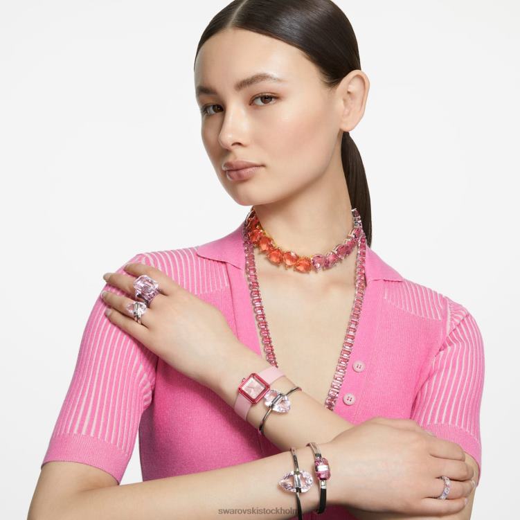Swarovski Kolla på P28L1252 Tillbehör silikonrem, rosa