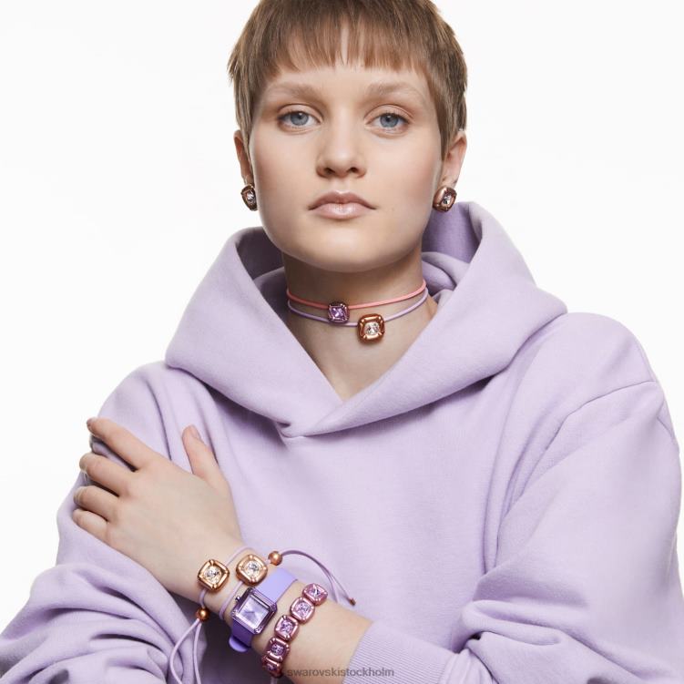 Swarovski Kolla på P28L1256 Tillbehör silikonrem, lila