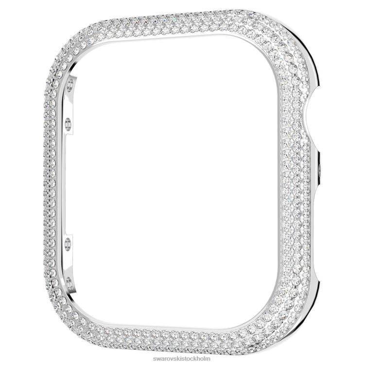 Swarovski glittrande fodral som är kompatibelt med Apple Watch P28L1415 Tillbehör silver ton