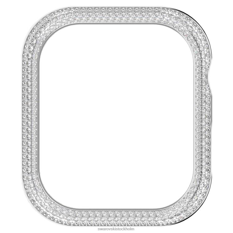 Swarovski glittrande fodral som är kompatibelt med Apple Watch P28L1415 Tillbehör silver ton