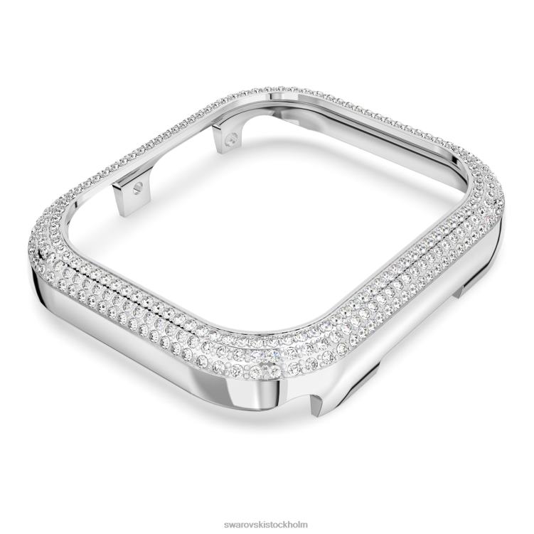 Swarovski glittrande fodral som är kompatibelt med Apple Watch P28L1415 Tillbehör silver ton