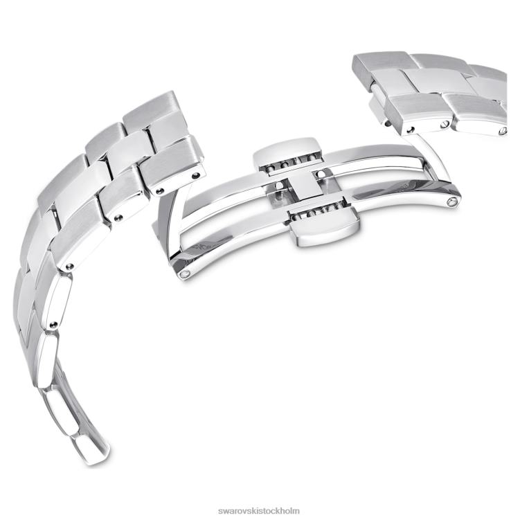 Swarovski octea lux sportklocka P28L1226 Tillbehör Swiss Made, Metal Armband, Purple, Rostless Steel