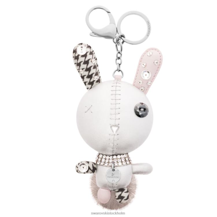 Swarovski mathilde väska berlock P28L1428 Tillbehör kanin, grått, rostfritt stål