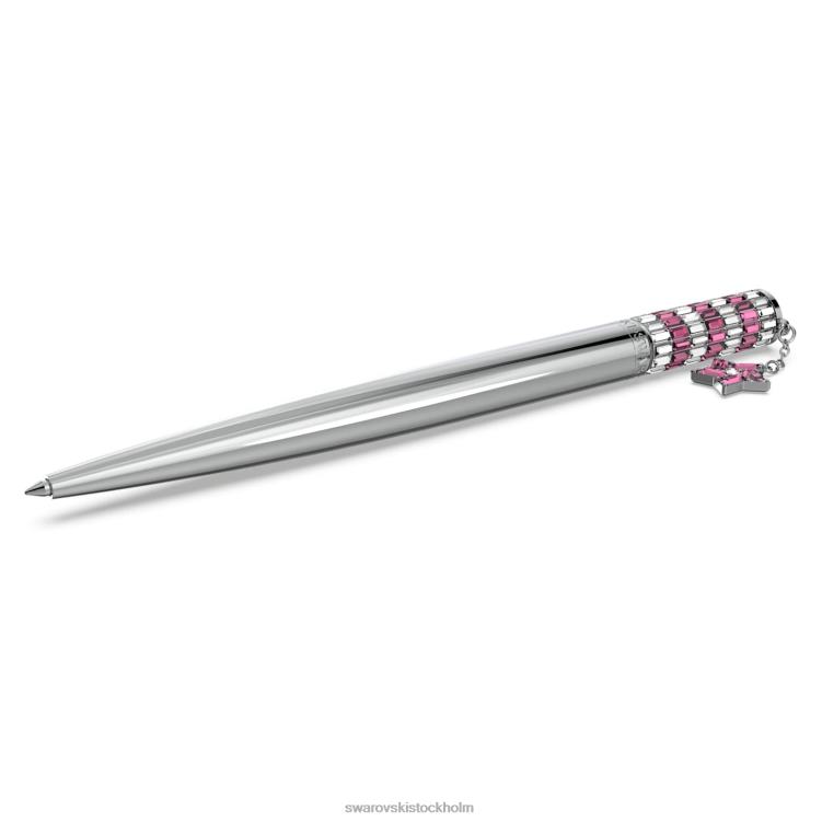 Swarovski firande 2023 kulspetspenna P28L1273 Tillbehör stjärna, rosa, förkromad