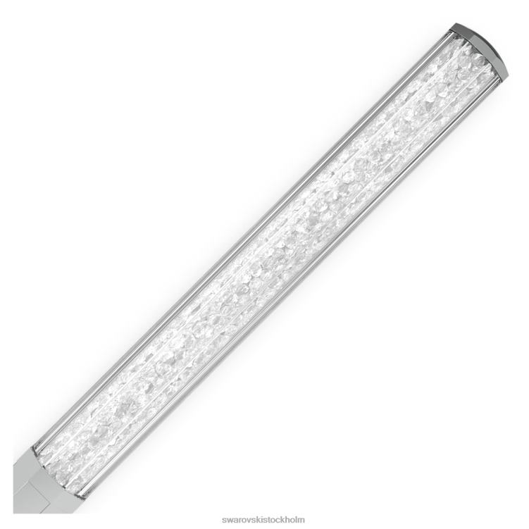 Swarovski kristallin kulspetspenna P28L1260 Tillbehör oktagonform, silverton, förkromad