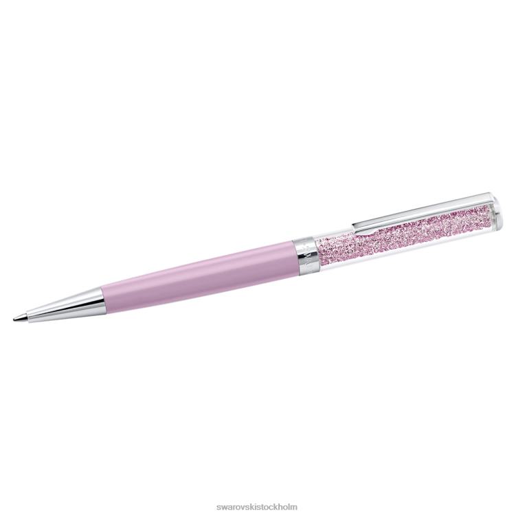 Swarovski kristallin kulspetspenna P28L1263 Tillbehör lila, lila lackerad, förkromad