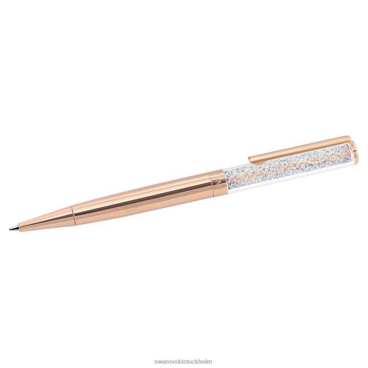 Swarovski kristallin kulspetspenna P28L1269 Tillbehör roséguld, pläterad i roséguld