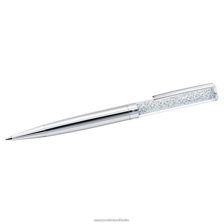 Swarovski kristallin kulspetspenna P28L1271 Tillbehör silverfärgad, förkromad