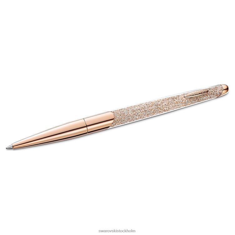 Swarovski kristallin nova kulspetspenna P28L1291 Tillbehör roséguld, pläterad i roséguld
