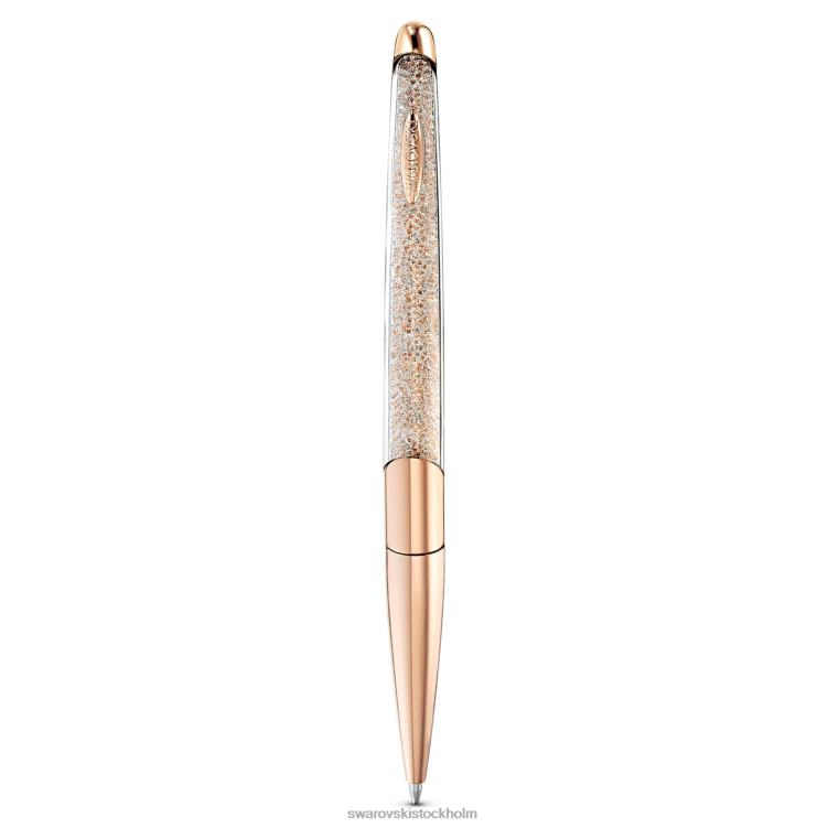 Swarovski kristallin nova kulspetspenna P28L1291 Tillbehör roséguld, pläterad i roséguld