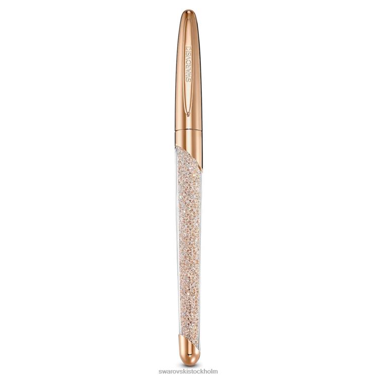 Swarovski kristallin nova rullbollspenna P28L1281 Tillbehör roséguld, pläterad i roséguld