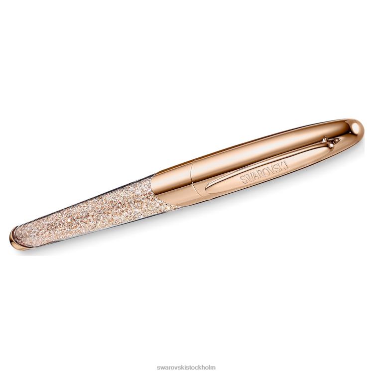 Swarovski kristallin nova rullbollspenna P28L1281 Tillbehör roséguld, pläterad i roséguld
