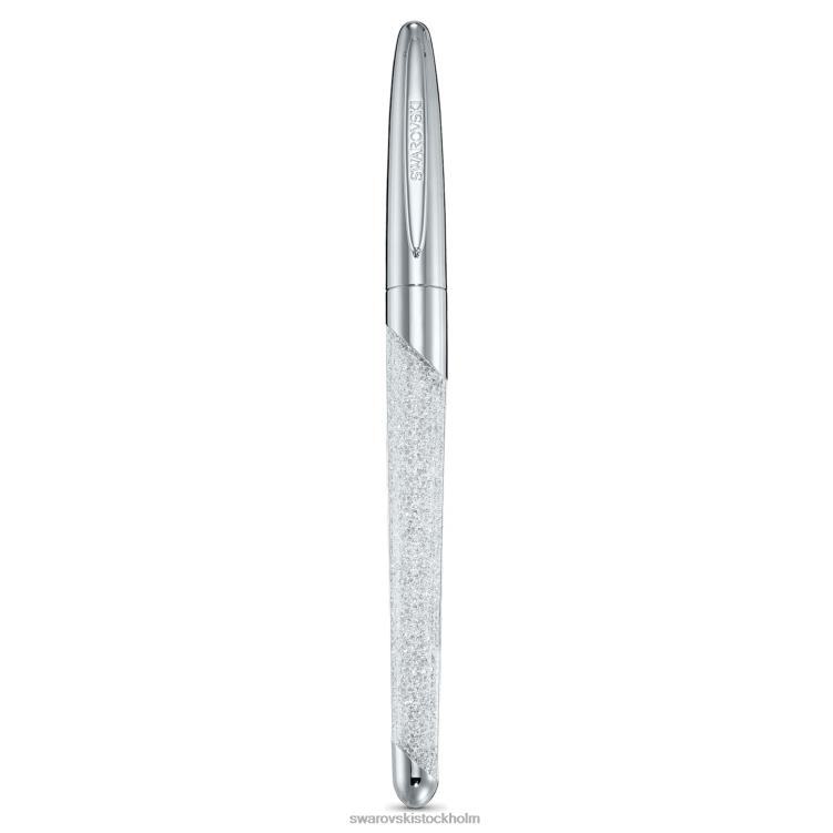 Swarovski kristallin nova rullbollspenna P28L1286 Tillbehör silverfärgad, förkromad