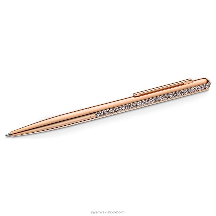 Swarovski kristallskimrande kulspetspenna P28L1272 Tillbehör roséguld, pläterad i roséguld