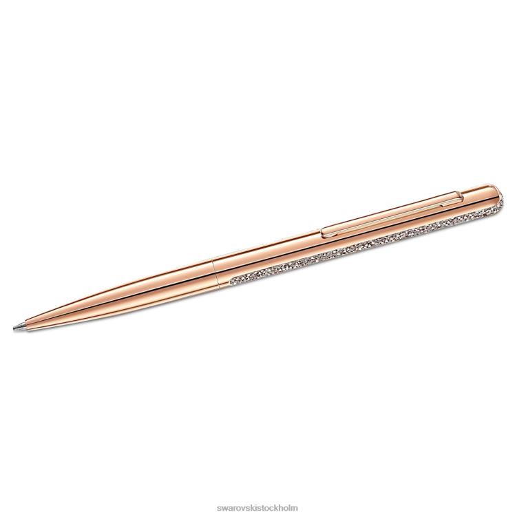 Swarovski kristallskimrande kulspetspenna P28L1272 Tillbehör roséguld, pläterad i roséguld