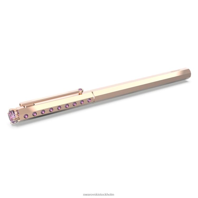 Swarovski kulspetspenna P28L1279 Tillbehör klassisk, rosa, roséguld pläterad