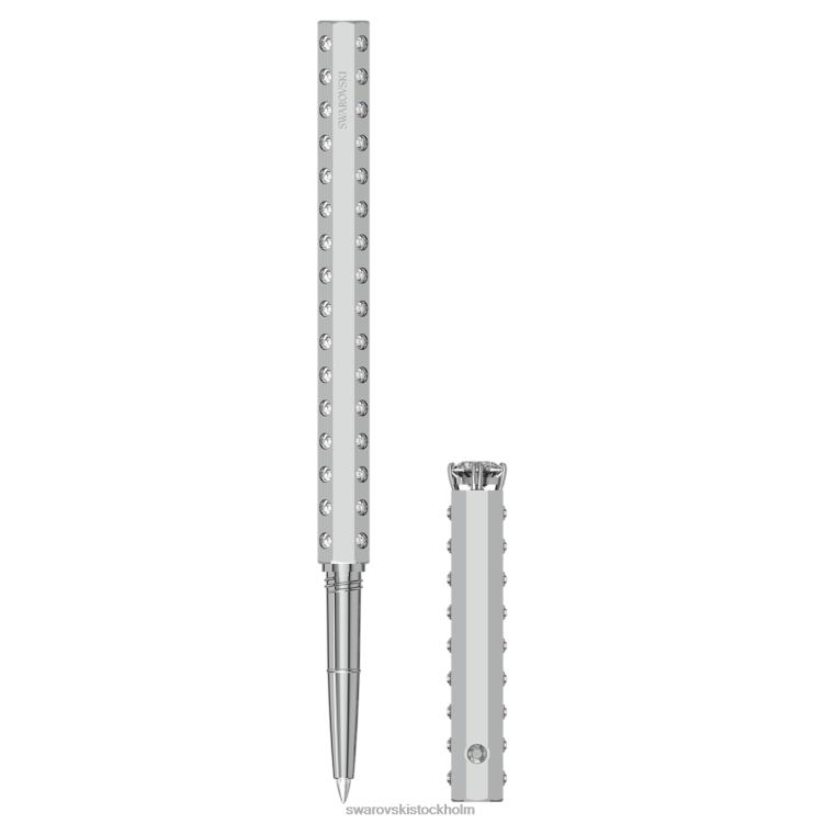 Swarovski kulspetspenna P28L1294 Tillbehör statement, silverton, förkromad