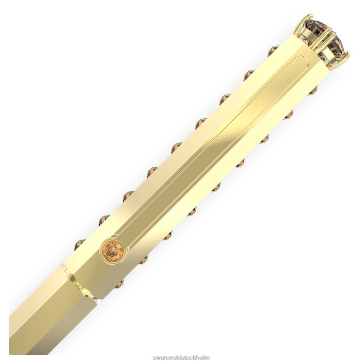Swarovski kulspetspenna P28L1297 Tillbehör klassisk, gul, guldfärgad