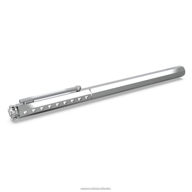 Swarovski kulspetspenna P28L1303 Tillbehör klassisk, silverfärgad, förkromad