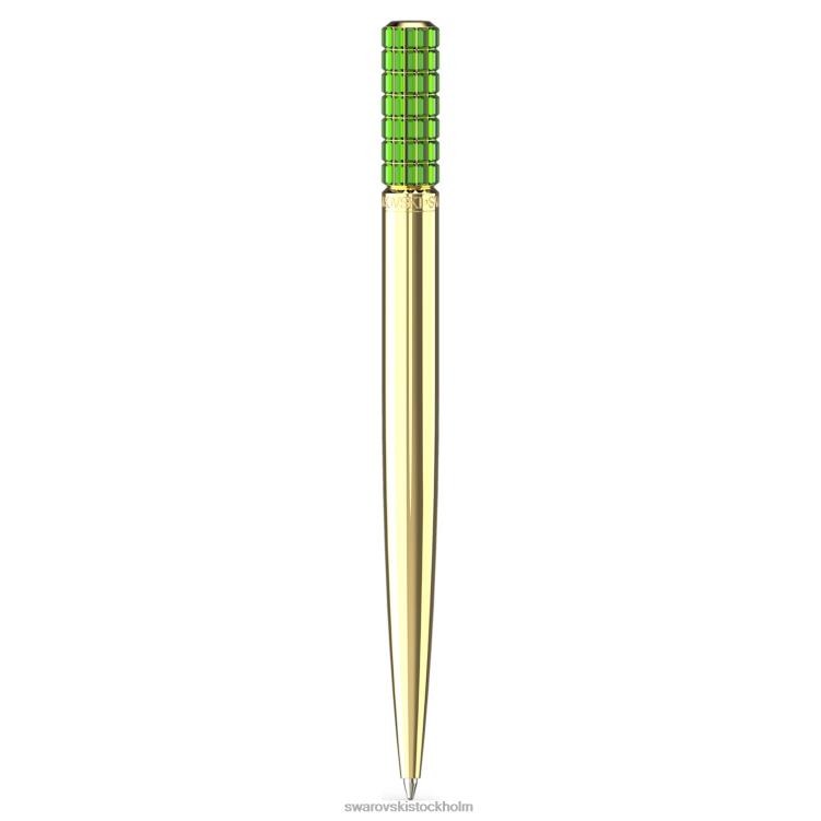 Swarovski kulspetspenna P28L1304 Tillbehör grön, guldfärgad