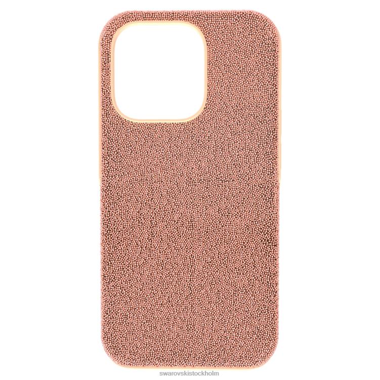Swarovski högt smartphonefodral nytt P28L1346 Tillbehör rosa guld ton
