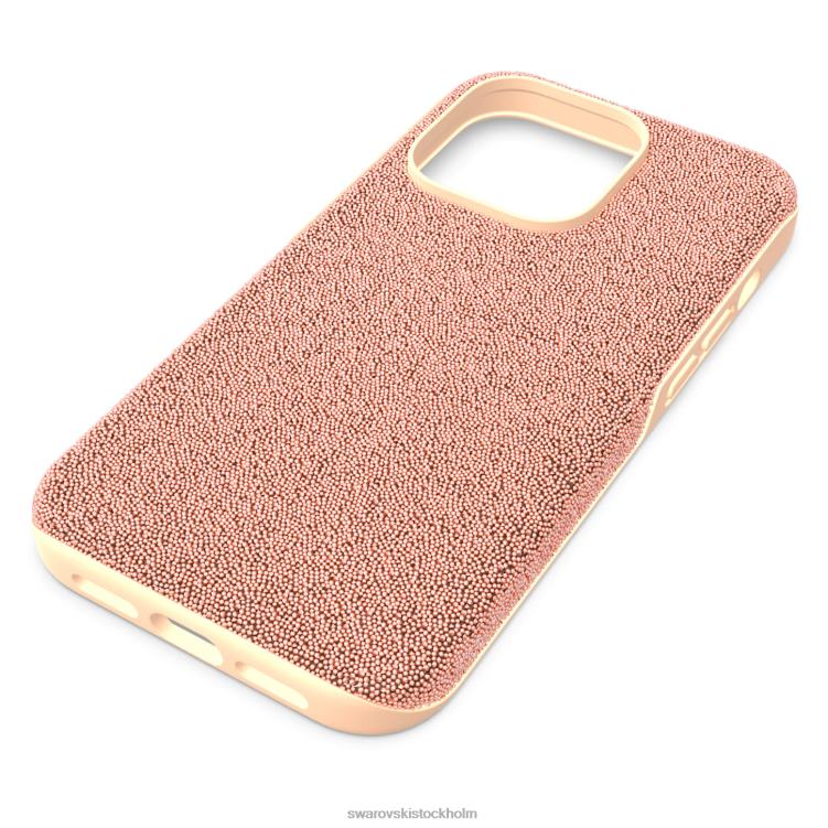 Swarovski högt smartphonefodral nytt P28L1346 Tillbehör rosa guld ton
