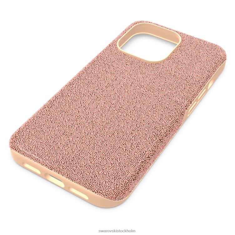 Swarovski högt smartphonefodral nytt P28L1355 Tillbehör rosa guld ton