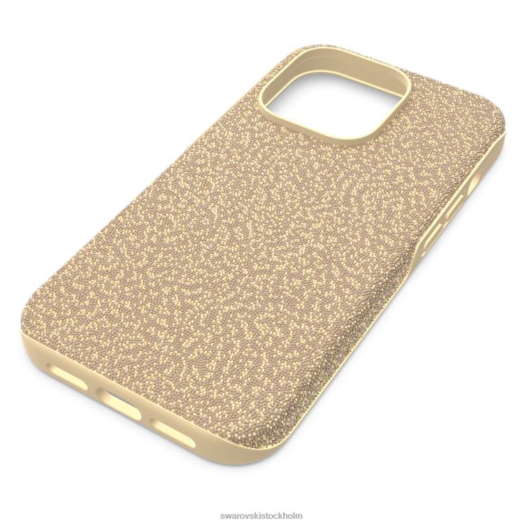 Swarovski högt smartphonefodral nytt P28L1356 Tillbehör guld ton