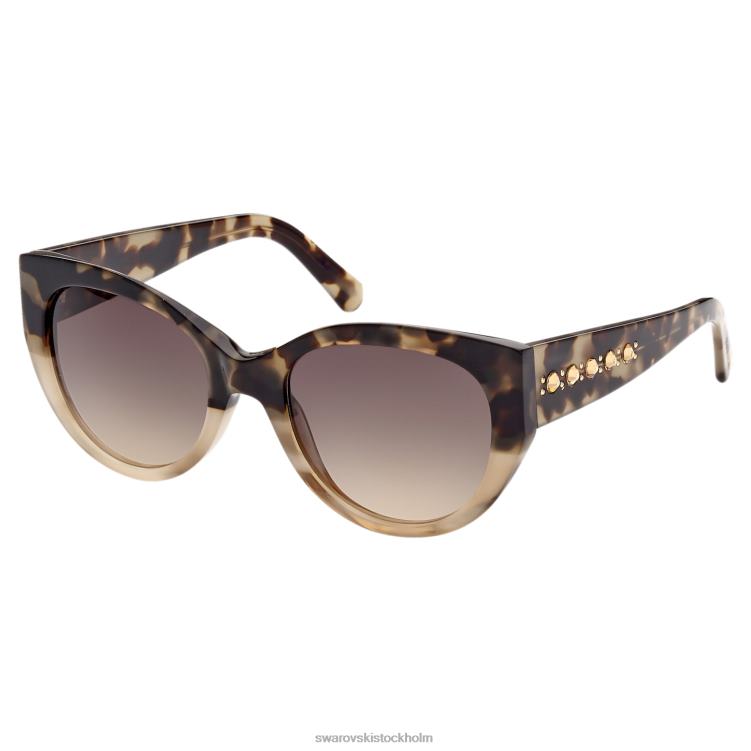 Swarovski solglasögon P28L1435 Tillbehör cat-eye form, sk0372 56f, flerfärgad