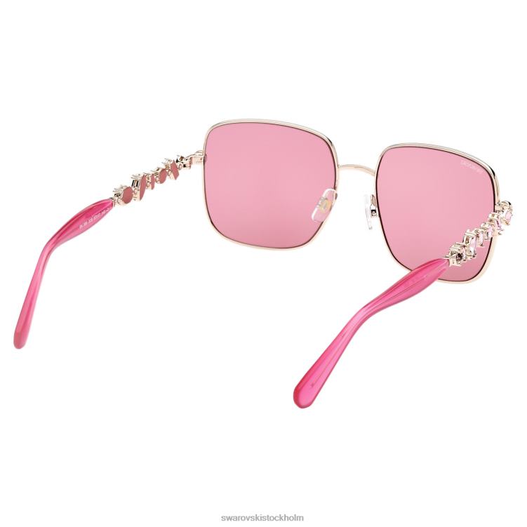 Swarovski solglasögon P28L1461 Tillbehör fyrkantig form, sk0358 32s, rosa