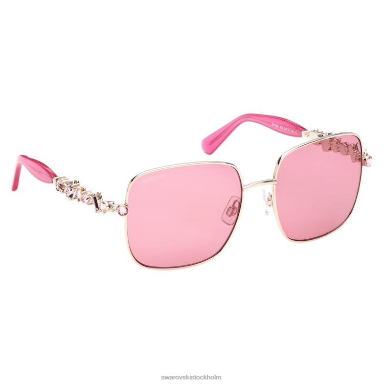 Swarovski solglasögon P28L1461 Tillbehör fyrkantig form, sk0358 32s, rosa