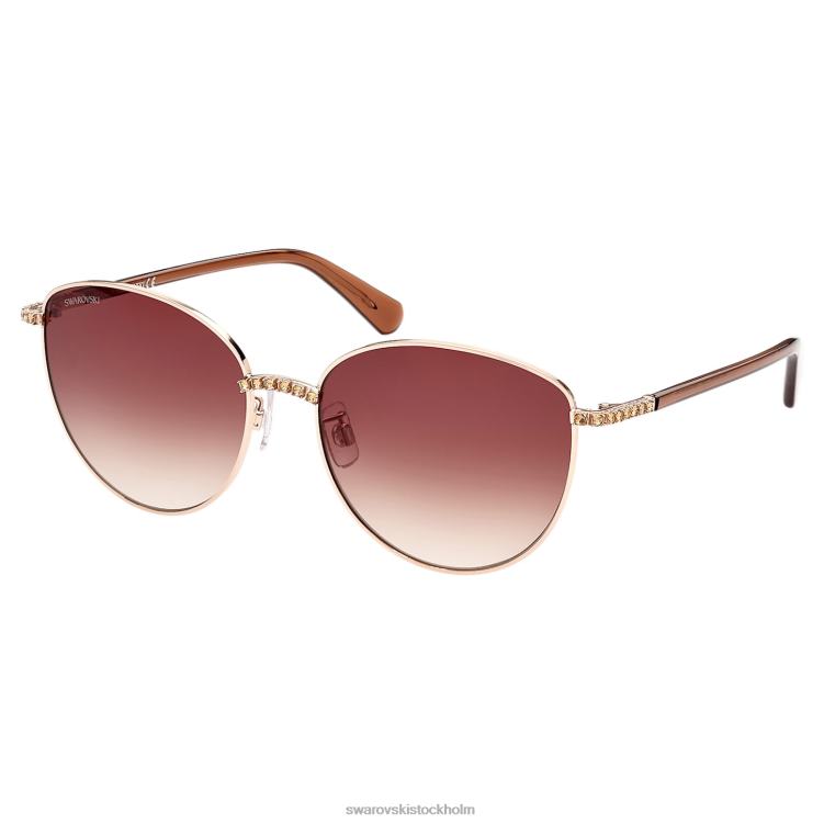 Swarovski solglasögon P28L1467 Tillbehör cat-eye form, sk344-h28f, brun