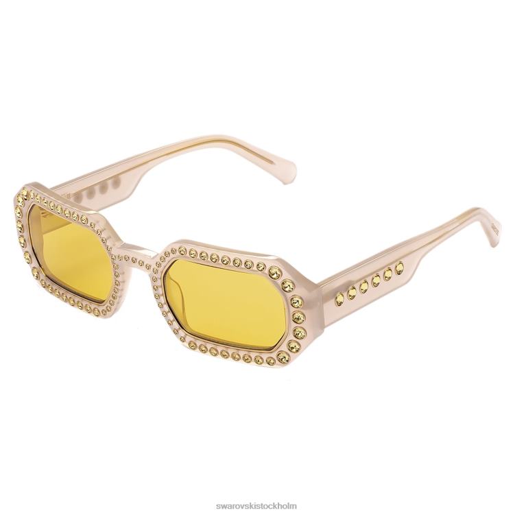 Swarovski solglasögon oktagon form P28L1455 Tillbehör bana, sk0345 21j, gul